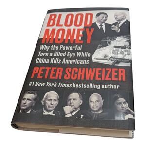 Blood Money Book By Peter Schweizer‎ Signed COA First Edition